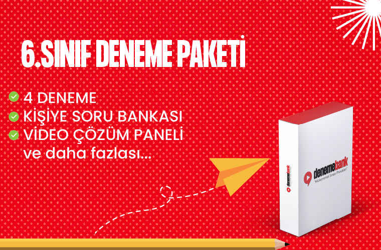 6. SINIF DENEME PAKETİ