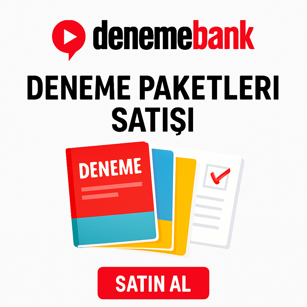 11.SINIF 20 Lİ DENEME PAKETİ