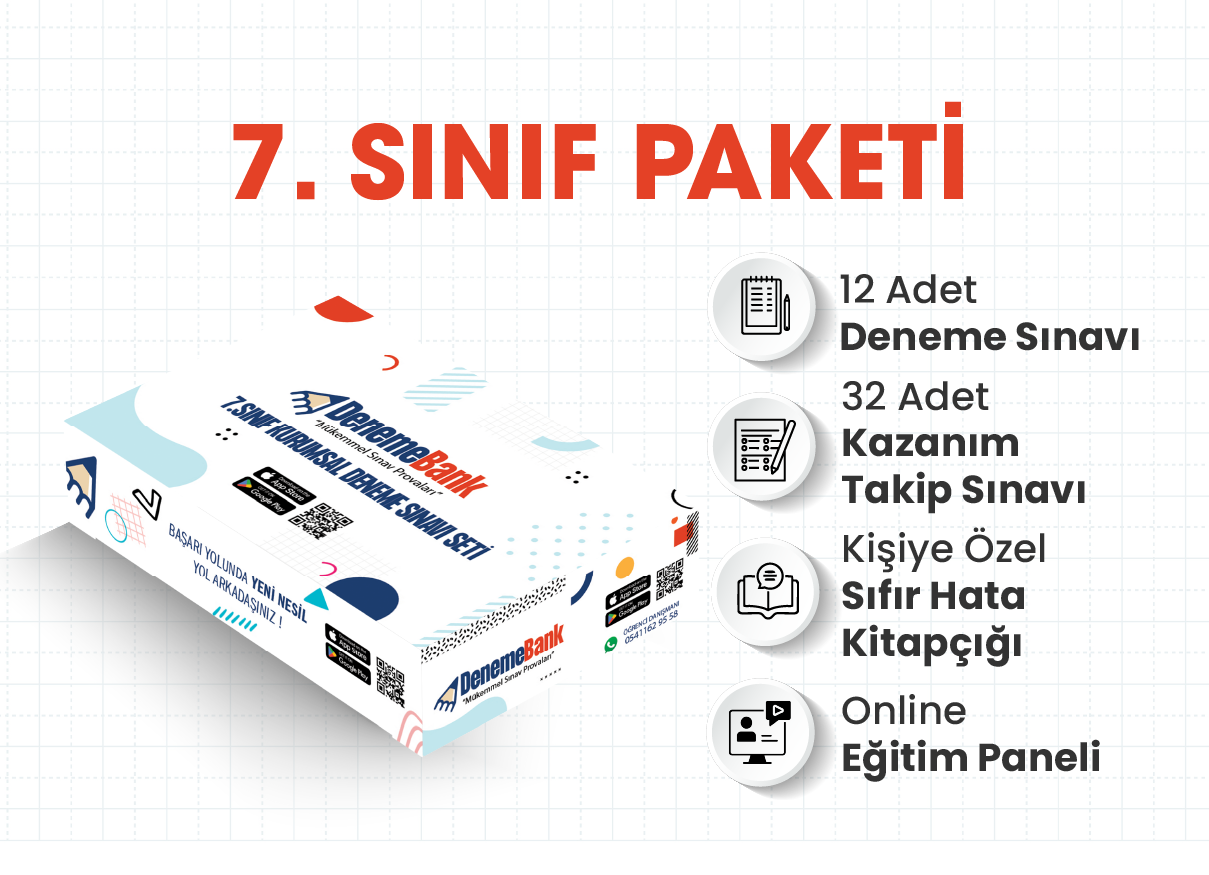 7.SINIF+ ERKEN LGS PAKETİ